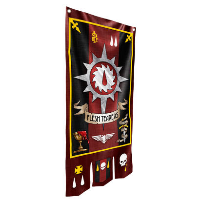 Warhammer 40,000: Flesh Tearers 2nd Company Banner - Preorder