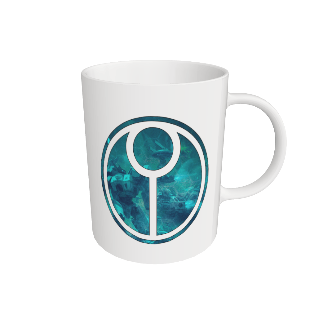 White Mug Front