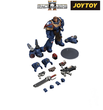 JoyToy Warhammer 40,000: Space Marine 2 Action Figure - Sergeant Gadriel (1/18 Scale)