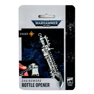 As Shown Warhammer 40,000: Chaos Chainsword Bottle Opener