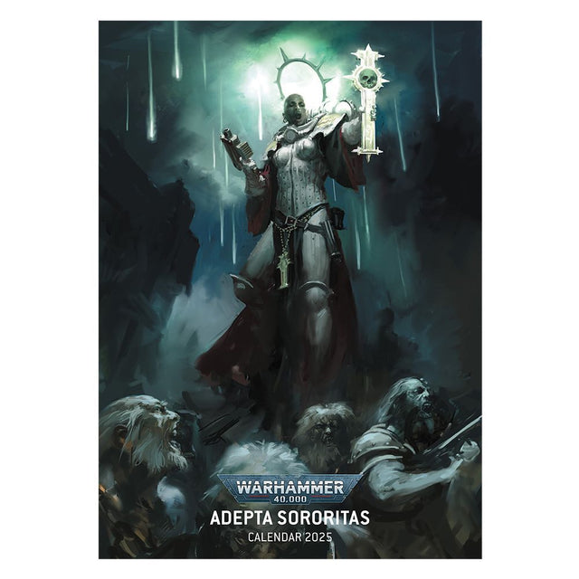 Full Colour Adepta Sororitas 2025 Calendar