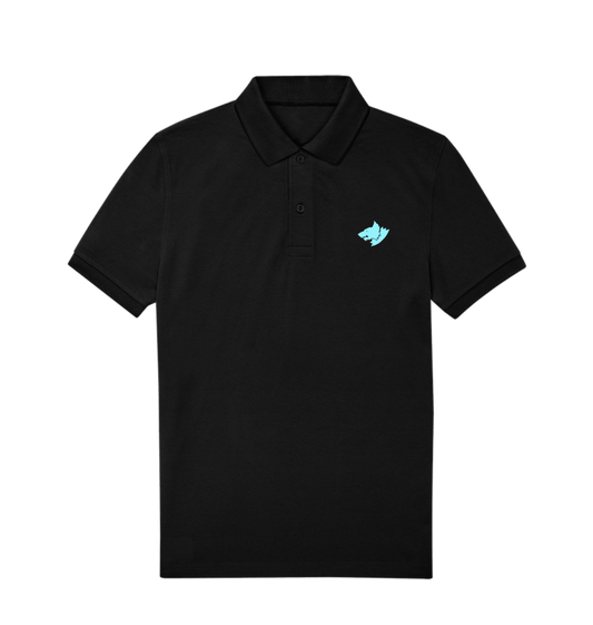 Black Polo Shirt Front