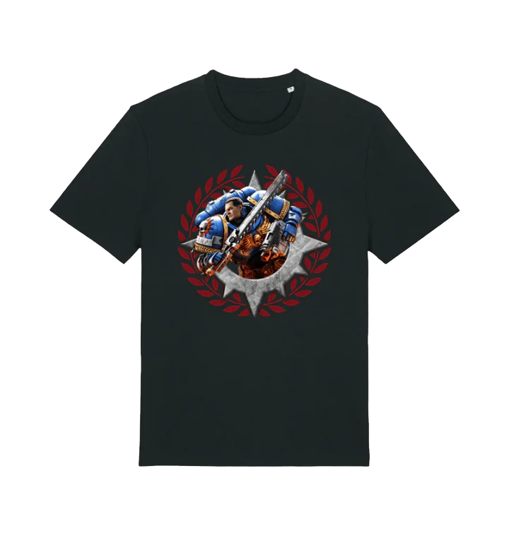 Premium Warhammer 40,000: Space Marine 2 Iron Halo T Shirt
