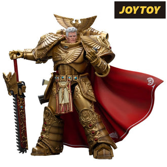 JoyToy Warhammer The Horus Heresy Action Figure - Imperial Fists Rogal Dorn, Primarch of the VIIth Legion, (1/18 Scale).