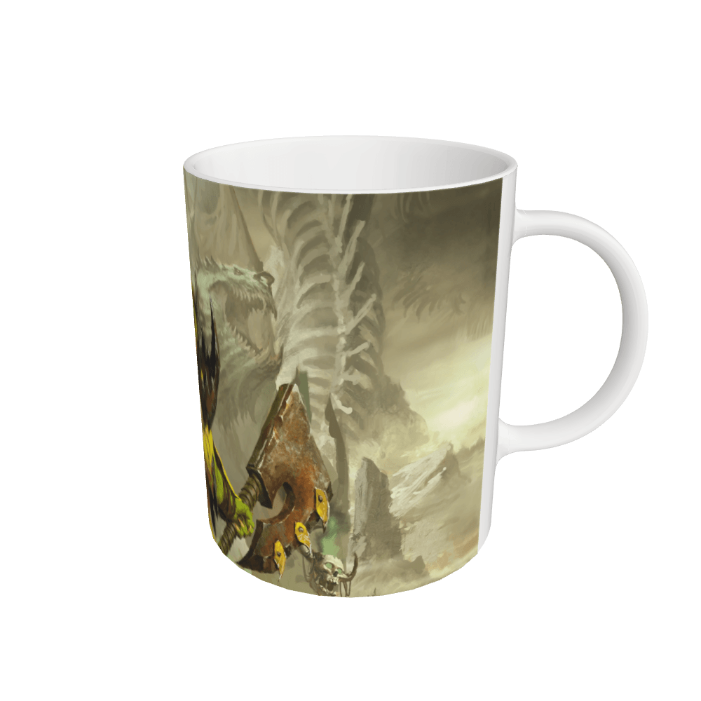 White Mug Front