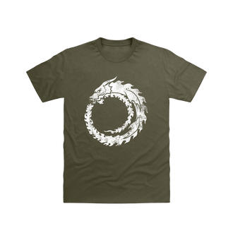 Military Green Thousand Sons Battleworn Insignia T Shirt