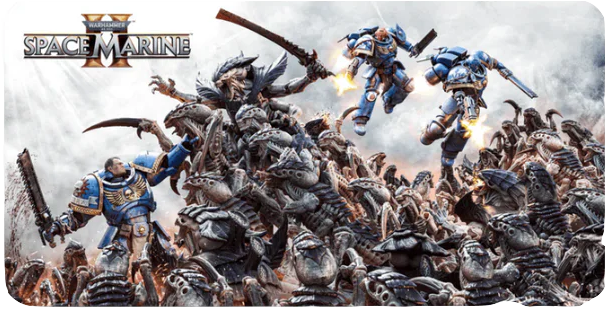 Warhammer 40,000: Space Marine 2 Medium Gaming Mat