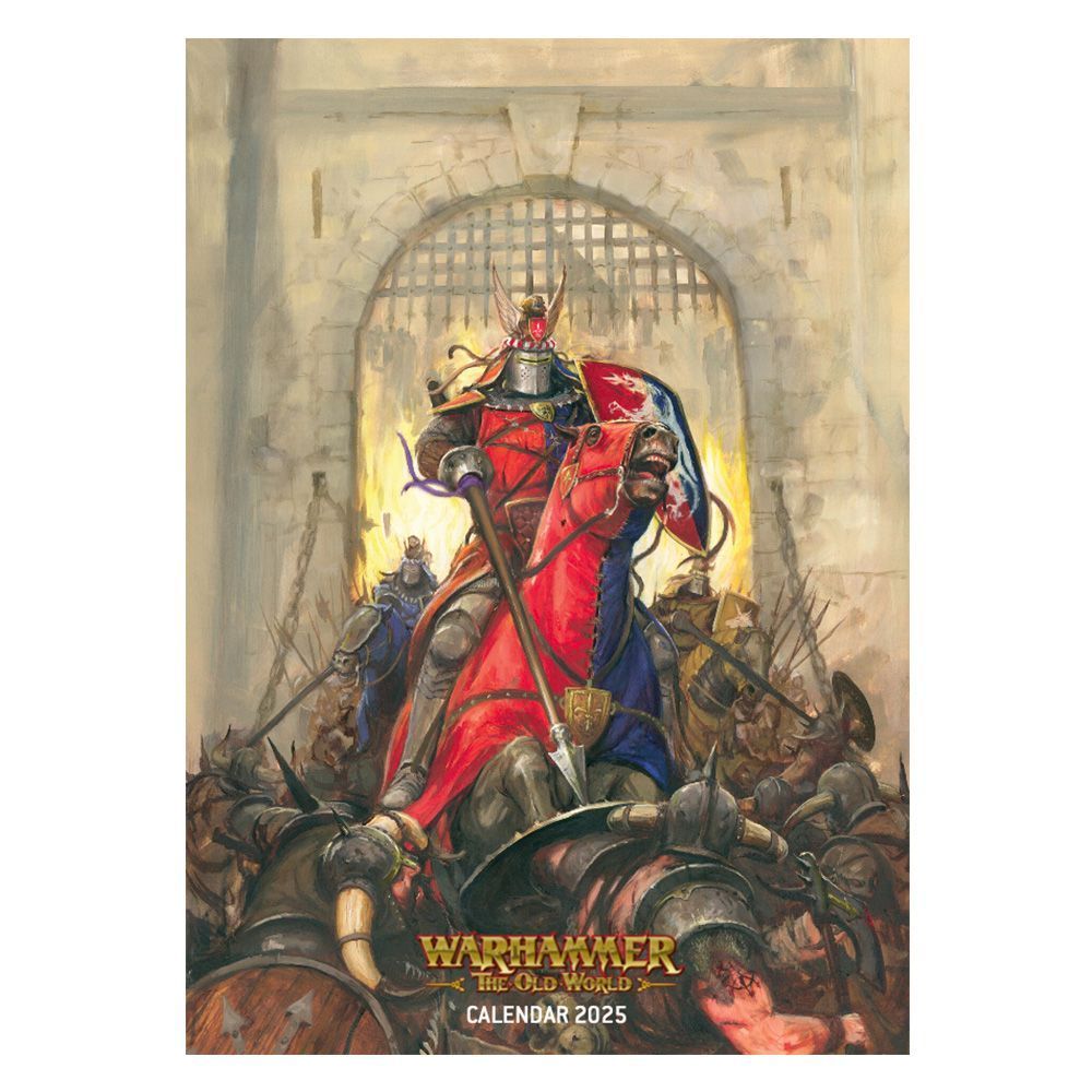 As Shown Warhammer The Old World 2025 Calendar