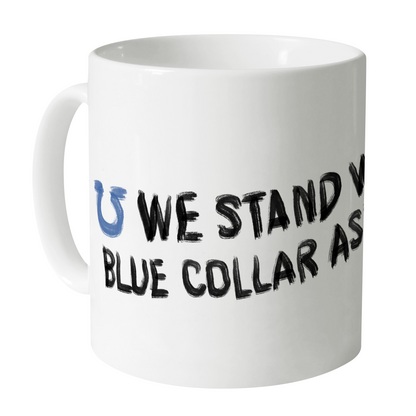 Ultramarines 'Protest' We Stand With Blue Collar Astartes Mug
