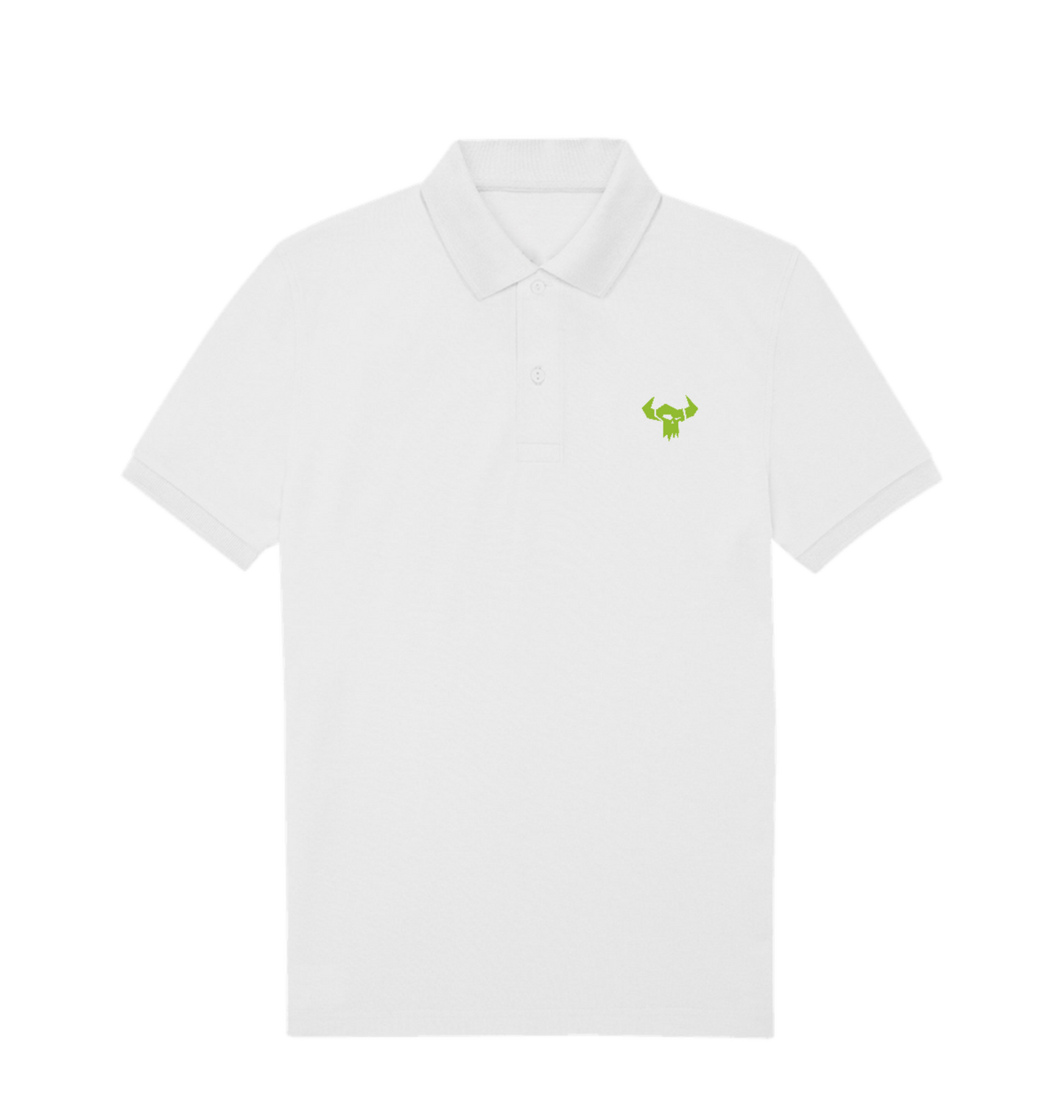 White Polo Shirt Front