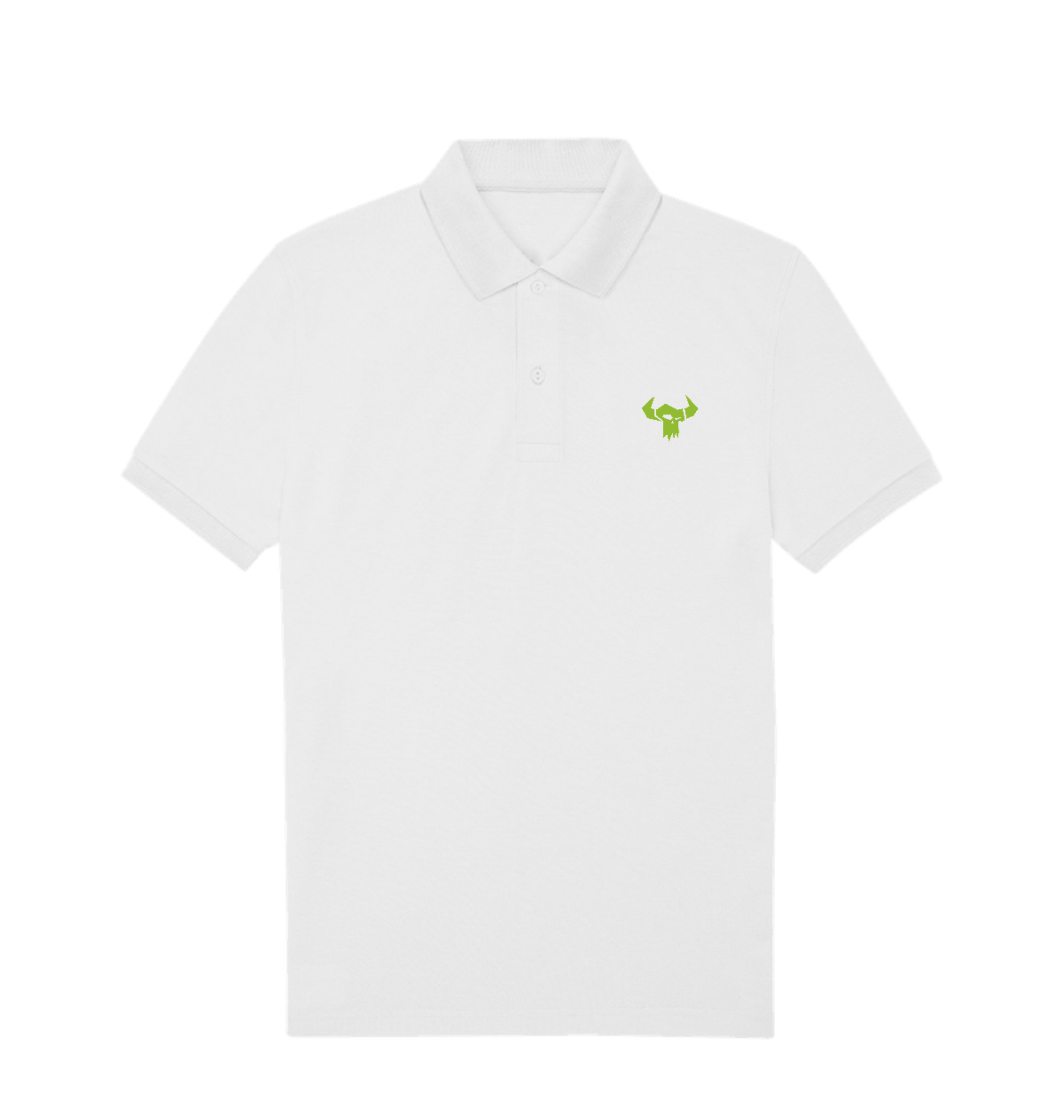 White Polo Shirt Front