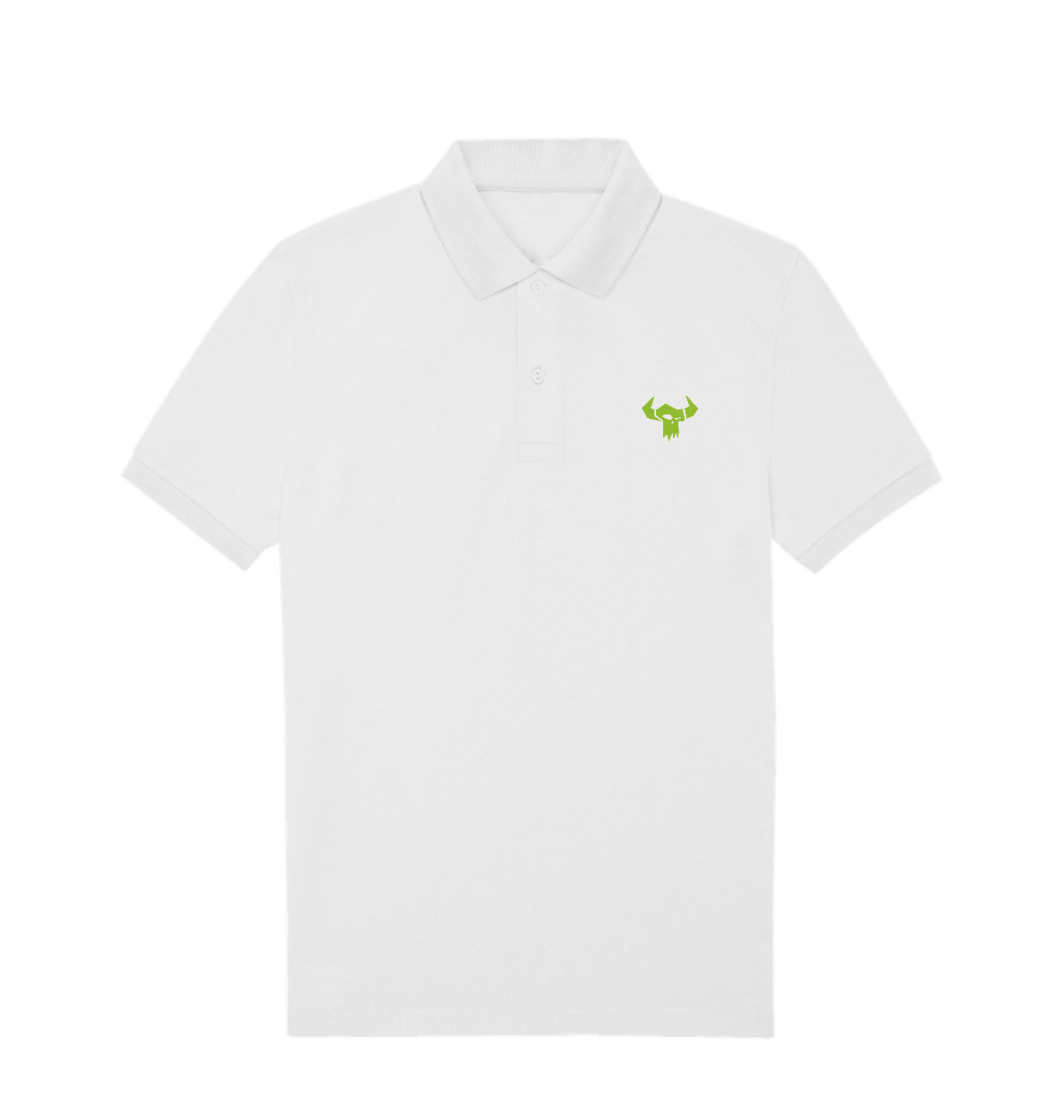 White Polo Shirt Front