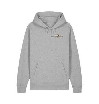 Heather Grey Premium Warhammer 40,000: Space Marine 2 Skull Halo Hoodie