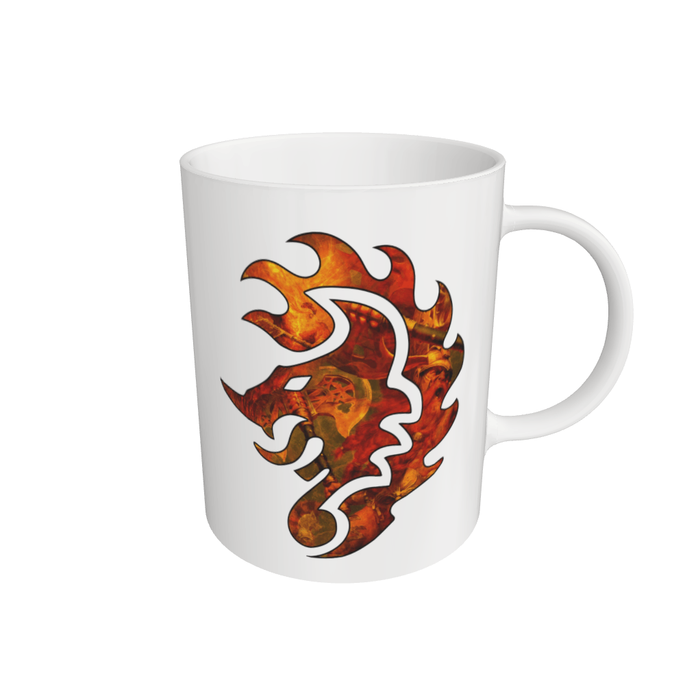 White Mug Front