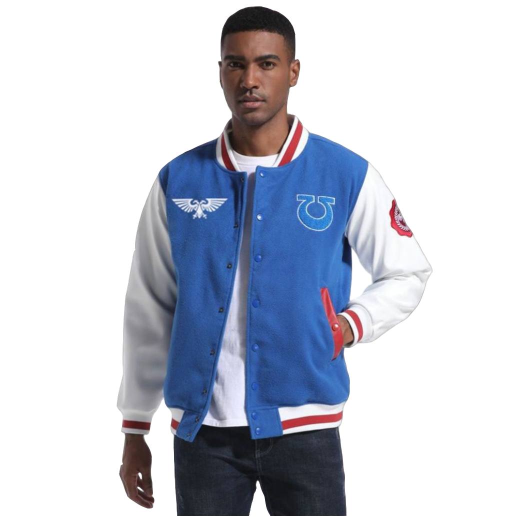 Warhammer 40,000: Space Marine 2 Ultramarines Varsity Jacket