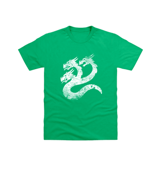 Irish Green Alpha Legion Battleworn Insignia T Shirt