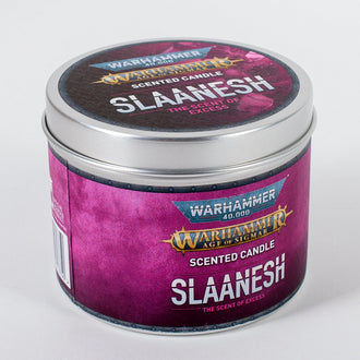 As Shown Warhammer 40,000: Slaanesh Candle