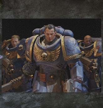 Warhammer 40,000: Space Marine 2 Squad 1000 Piece Jigsaw Puzzle