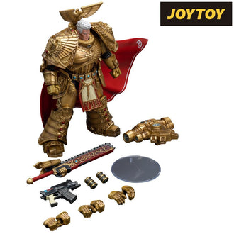 JoyToy Warhammer The Horus Heresy Action Figure - Imperial Fists Rogal Dorn, Primarch of the VIIth Legion, (1/18 Scale).