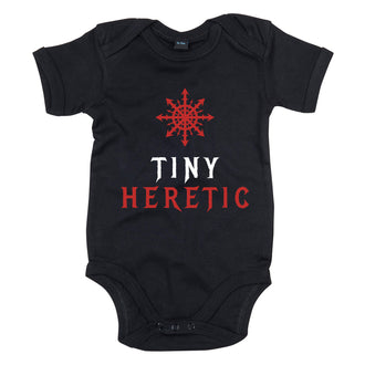 Tiny Heretic Black Short Sleeved Baby Bodysuit