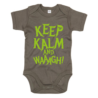 Keep Kalm and Waaagh! Baby Bodysuit