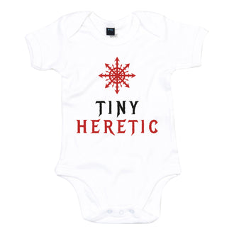Tiny Heretic White Short Sleeved Baby Bodysuit