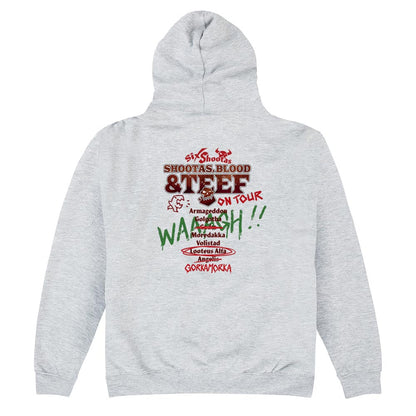 Warhammer 40,000: Shootas, Blood & Teef Tour Pocket Print Heather Hoodie