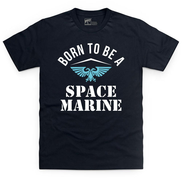 Born To Be A Space Marine Kids T Shirt