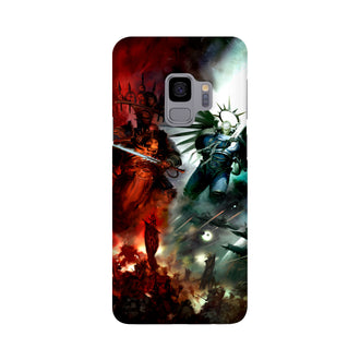 Roboute Guilliman vs Abaddon the Despoiler Phone Case 
