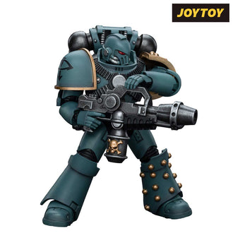 JoyToy Warhammer The Horus Heresy Action Figure - Sons of Horus, Legion MKIV Tactical Squad Legionary with Flamer (1/18 Scale) Preorder