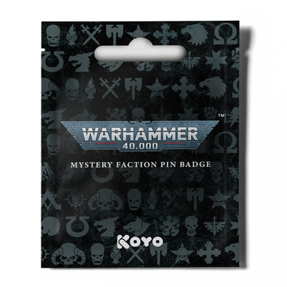 Warhammer 40,000 Mystery Faction Pins