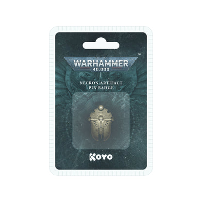 Warhammer 40,000 Necron Artifact Pin Badge