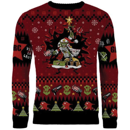 Warhammer 40,000: Armed and Dangerous Red Gobbo Christmas Jumper