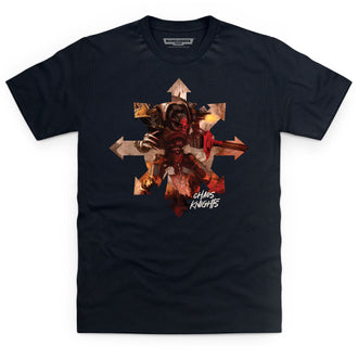 Chaos Knights Motif T-Shirt