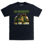 Salamanders Fire-Born T Shirt