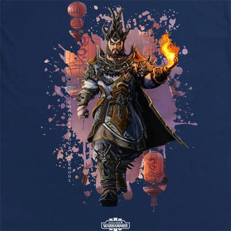 Total War: WARHAMMER III - Zhao Ming Paint Splat T Shirt