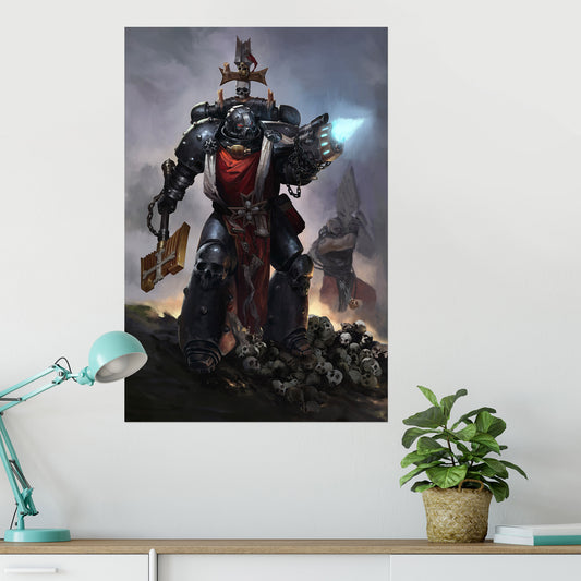 Black Templars Grimaldus Poster